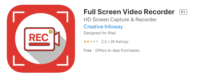 Full Screen Video Recorder