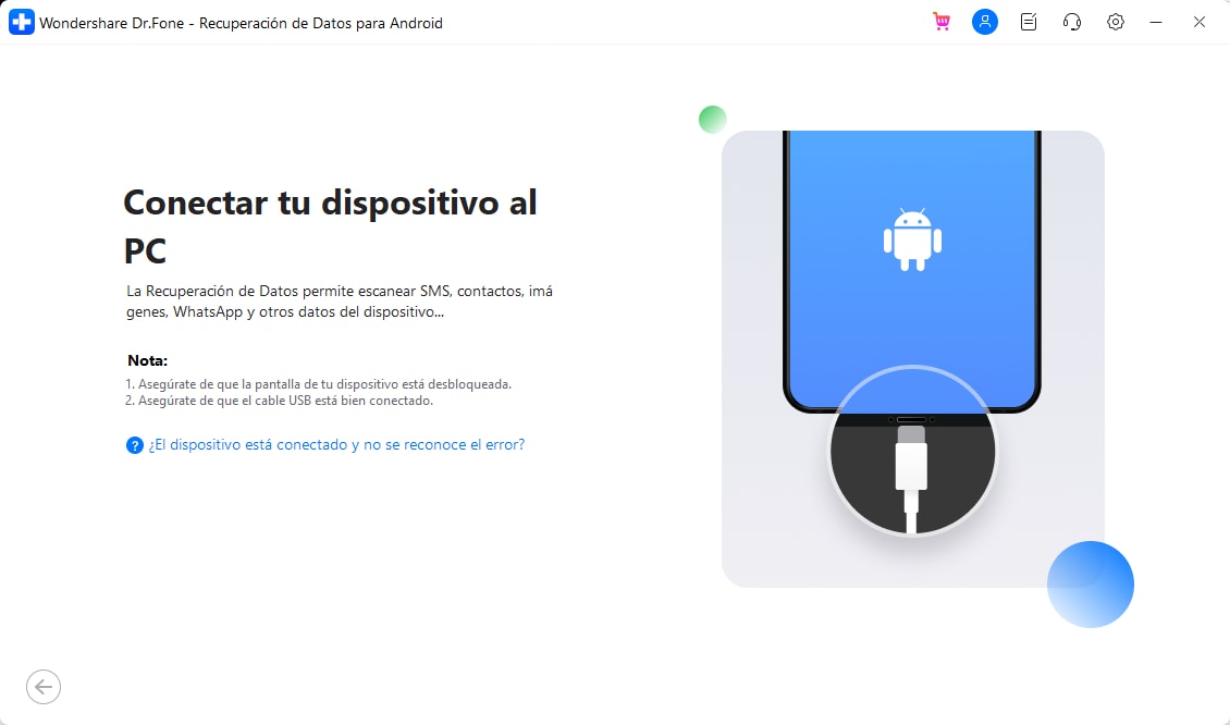 conecta android a pc