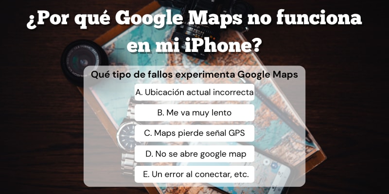 Figura 0. google maps no funciona