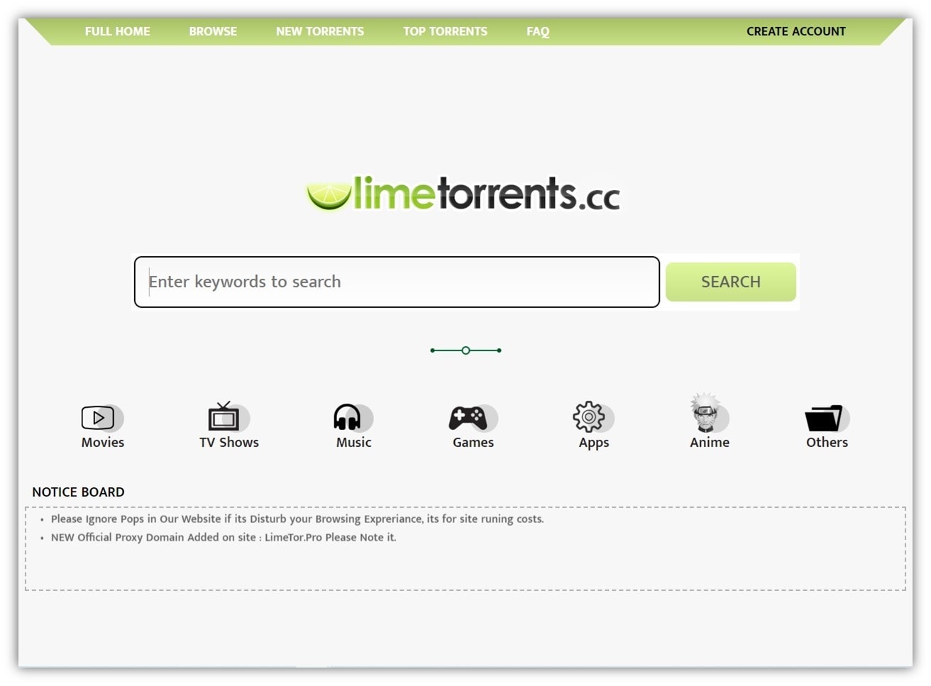 software torrent LimeTorrents