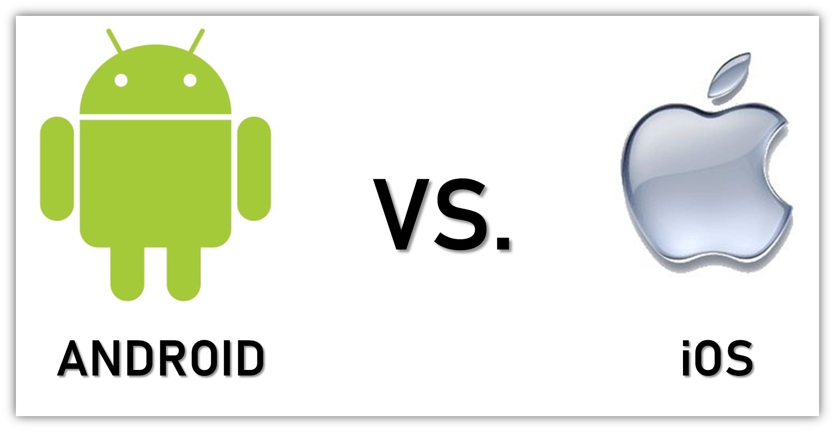comparar android y ios