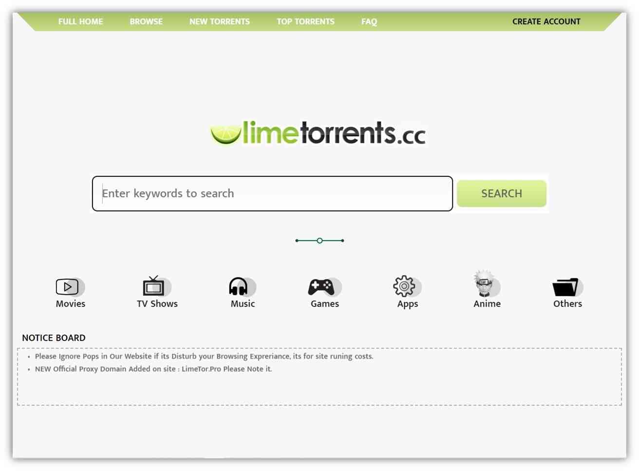 top torrent - LimeTorrents