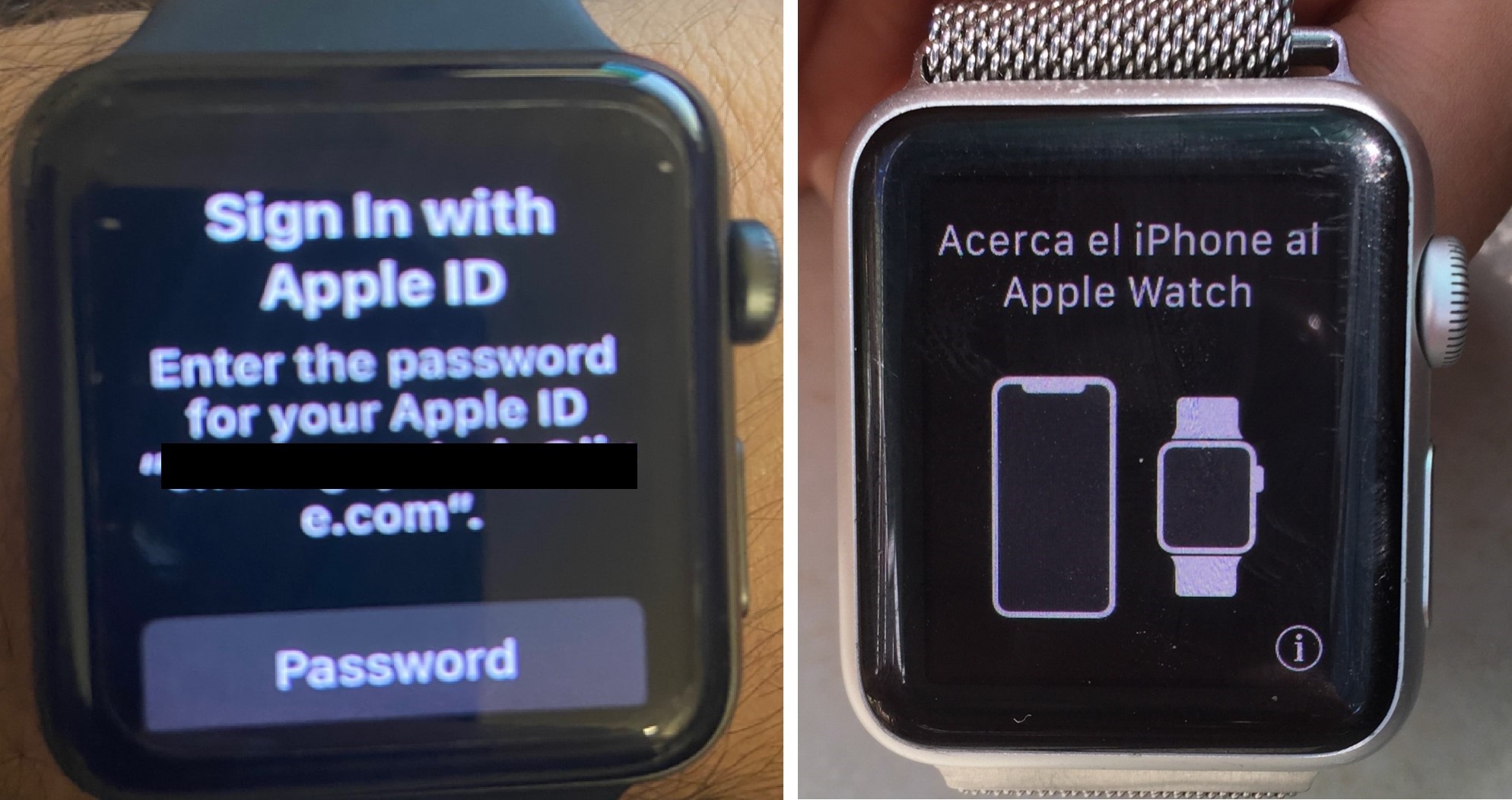 Desbloquear apple watch icloud sale