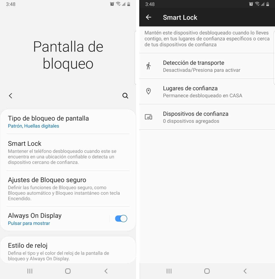 utiliza la función Smart Lock de Google