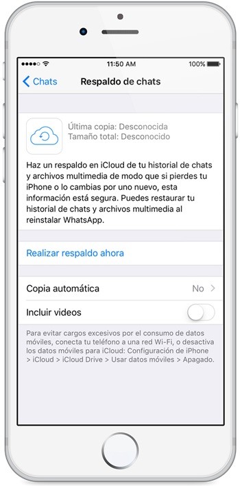 restaurar copia de seguridad de whatsapp