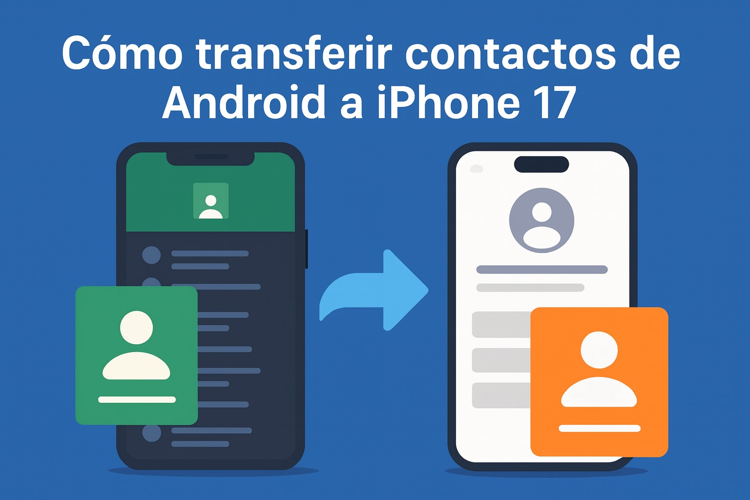 transferir contactos de android a iphone 17