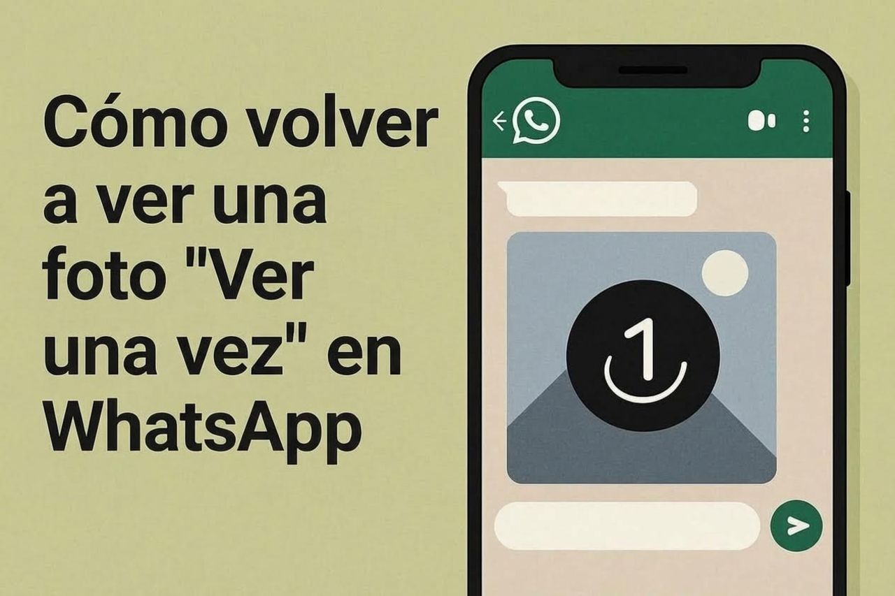 ver una foto de una sola visualización en whatsapp de nuevo