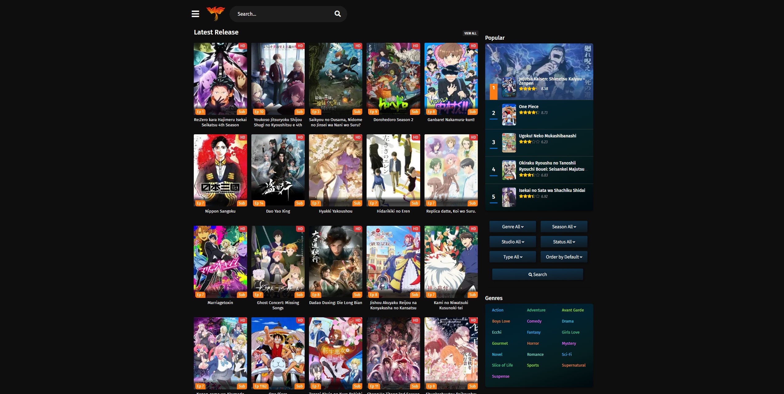 paginas animefenix para ver anime