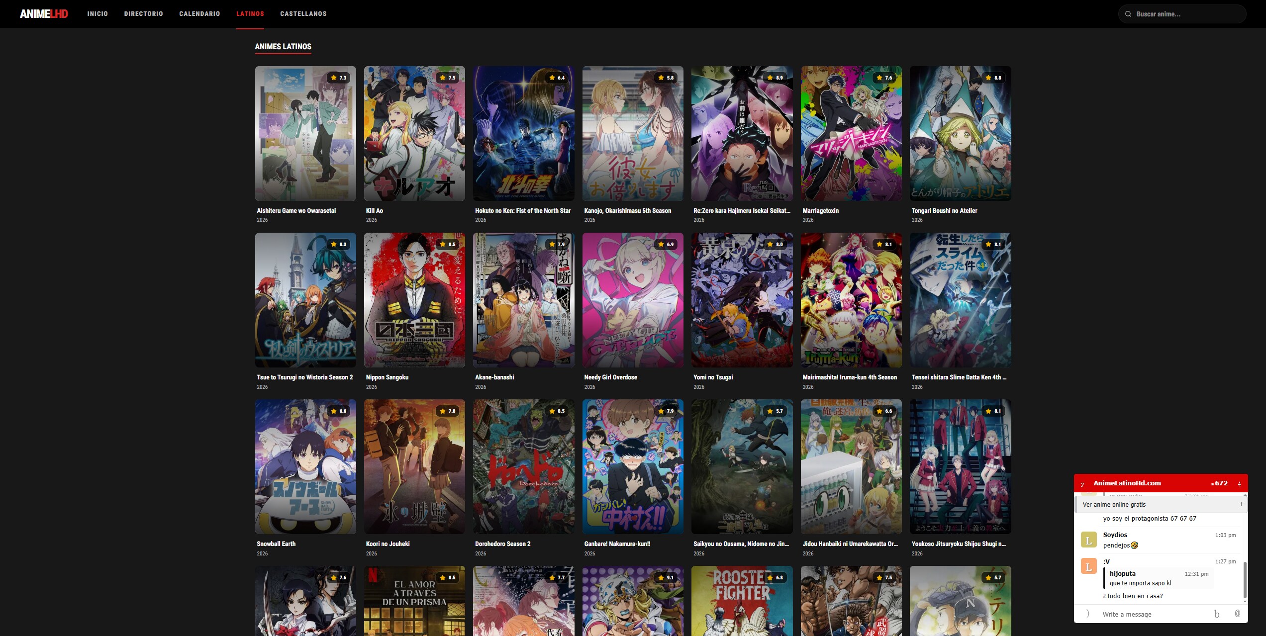 paginas animelhd para ver anime