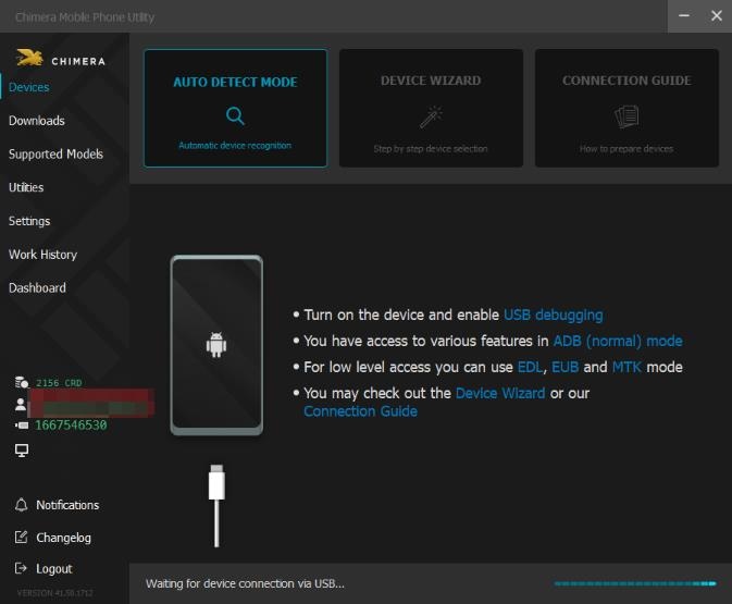 Interfaz de Chimera Tool
