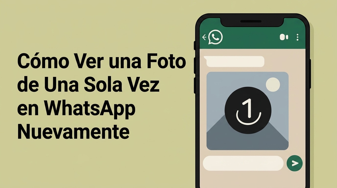 como ver foto de una sola vez en whatsapp