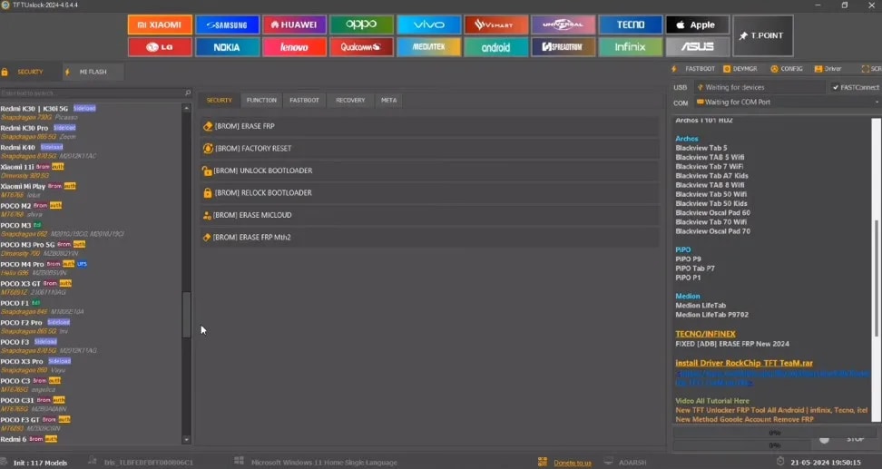 tft unlock tool