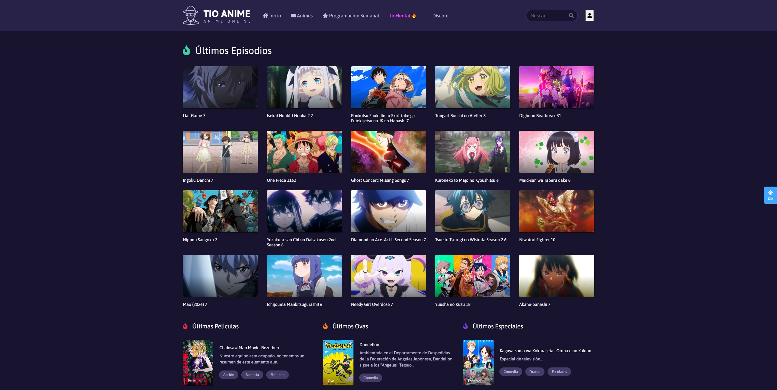 paginas tio anime para ver anime