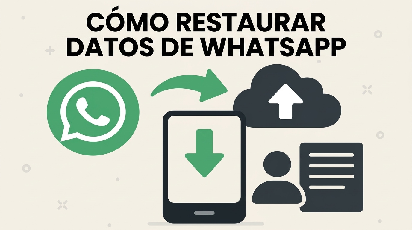 restaurar datos de WhatsApp con o sin copia de seguridad
