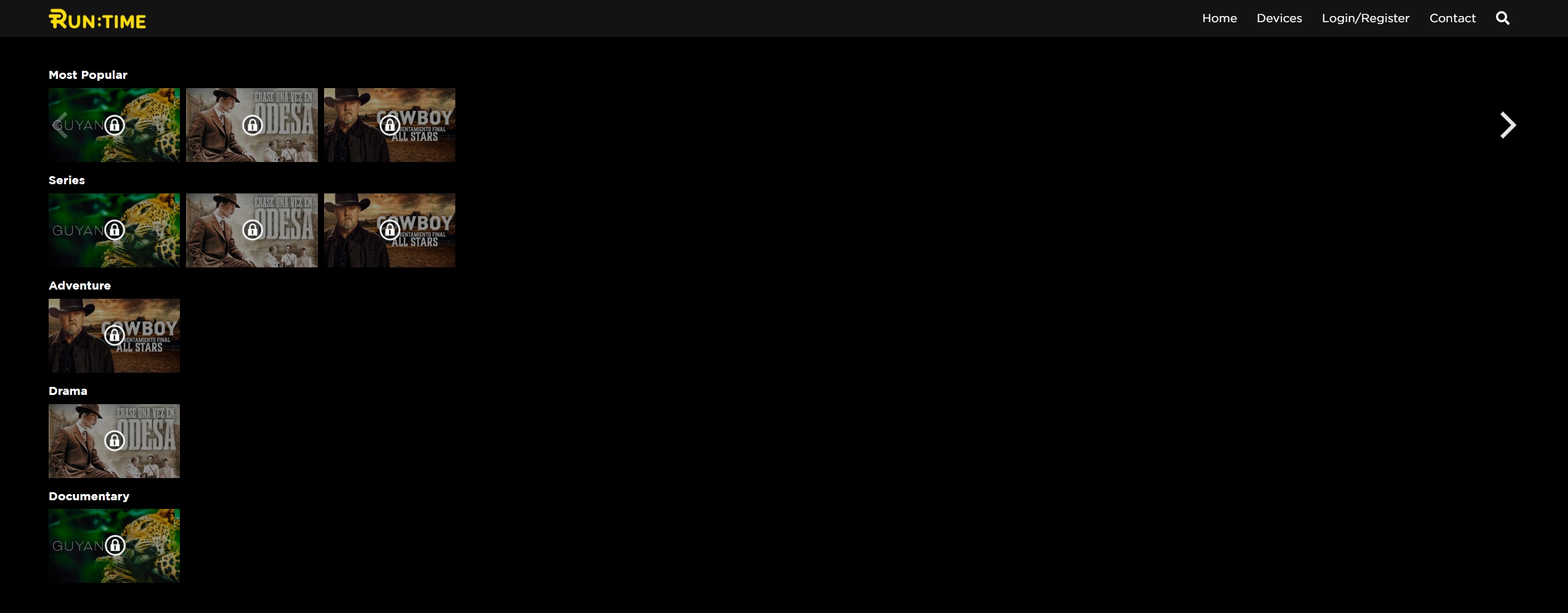 paginas runtime para ver anime