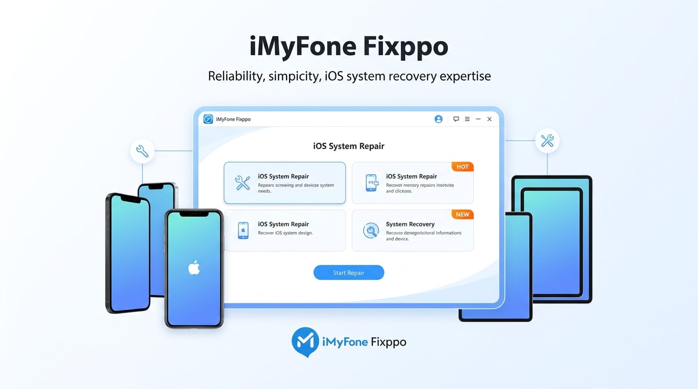iMyFone Fixppo para reparar el sistema iOS y degradar iPhone a una versión compatible