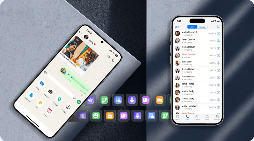 Transferir datos de WhatsApp de Android a iOS y viceversa