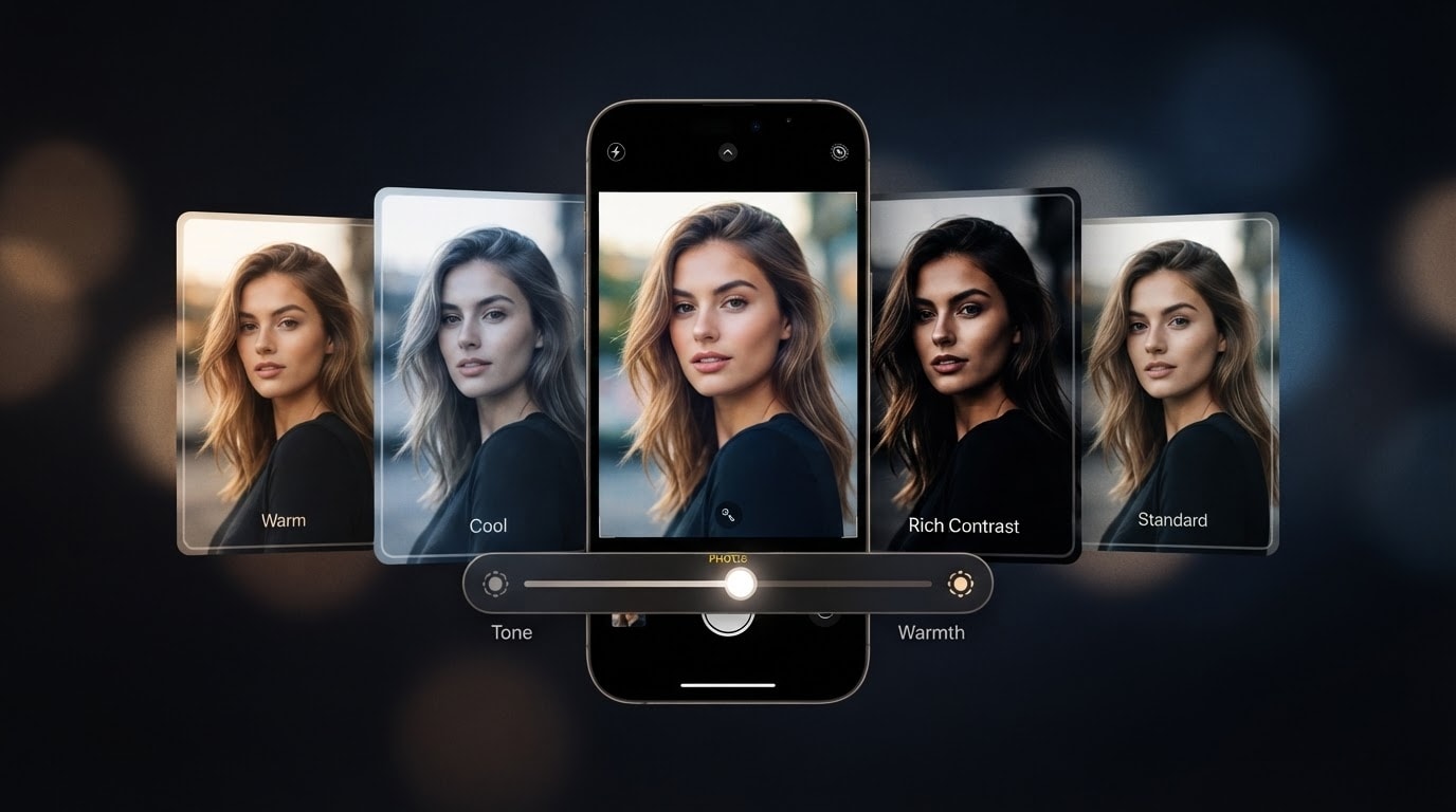 Cómo cambiar los estilos fotográficos en iPhone