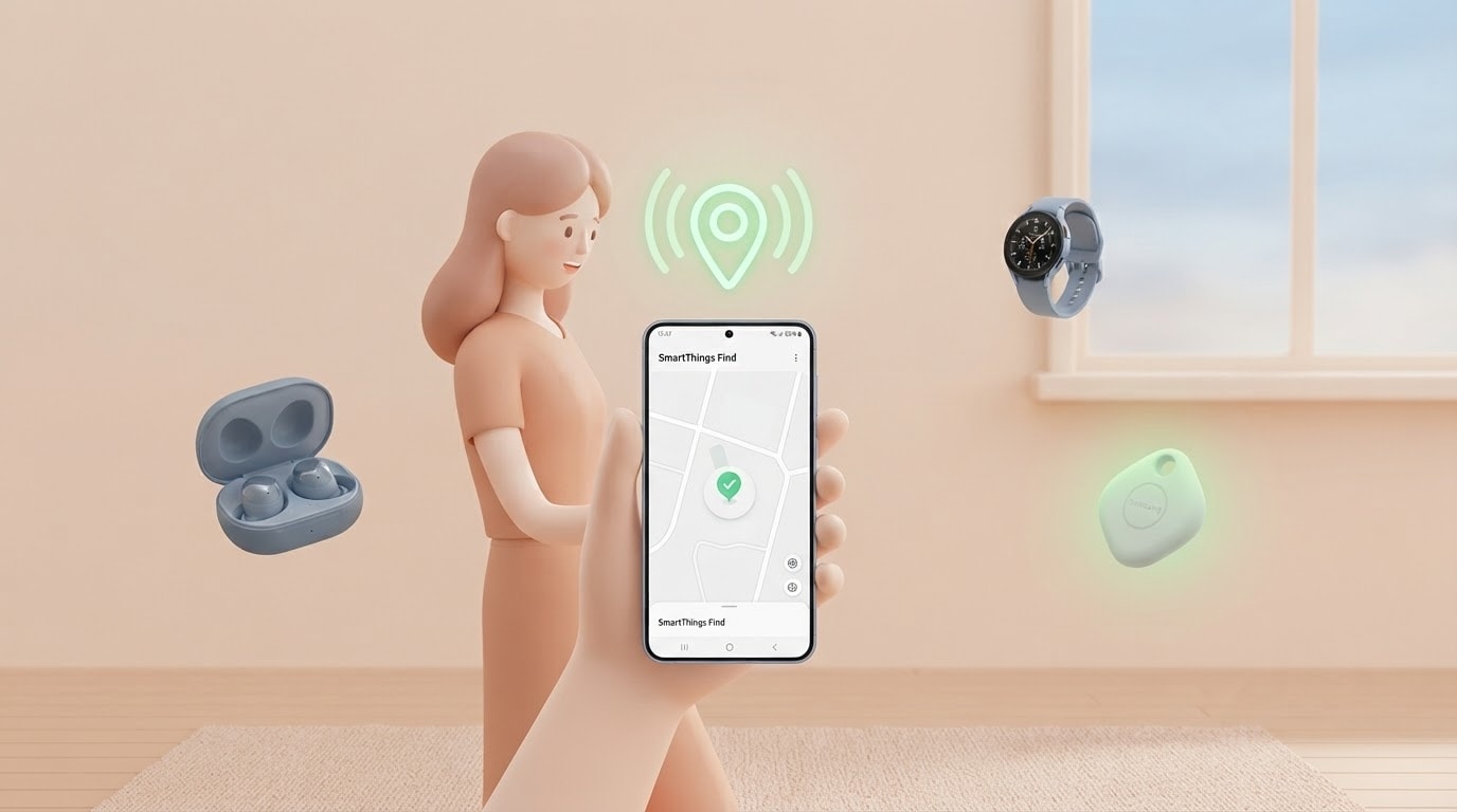 Samsung SmartThings Find para desbloquear un Samsung con patrón
