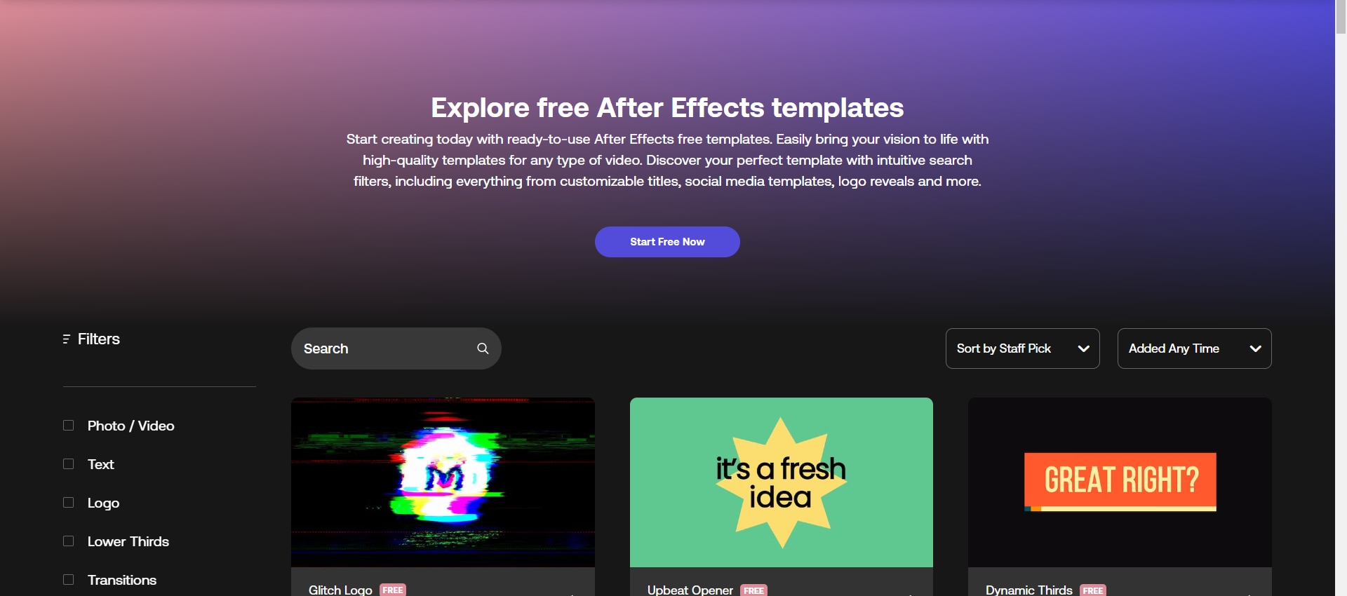 vinhetas after effects download gratis