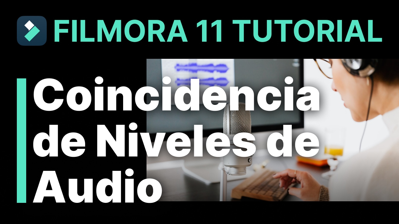 Coincidir con los niveles de audio