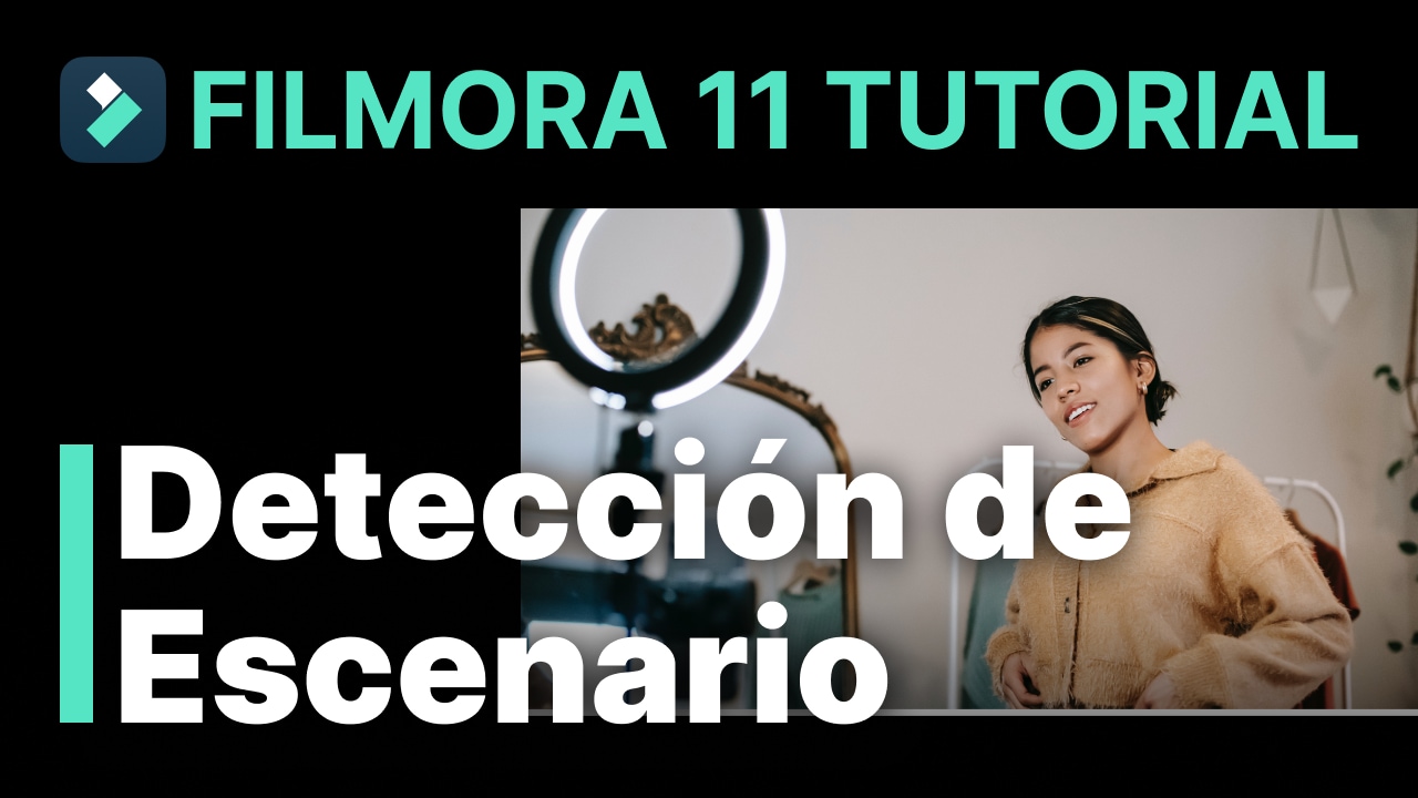 Detección de escenas en Filmora