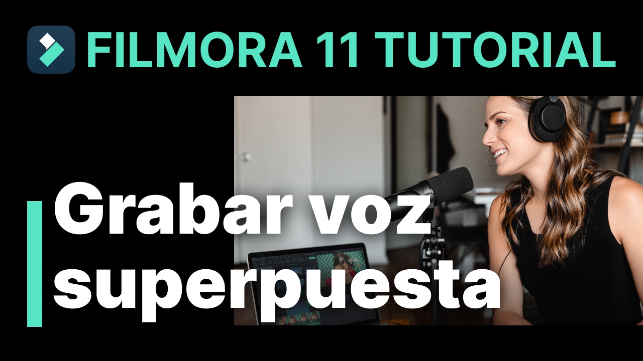 Grabar voz superpuesta