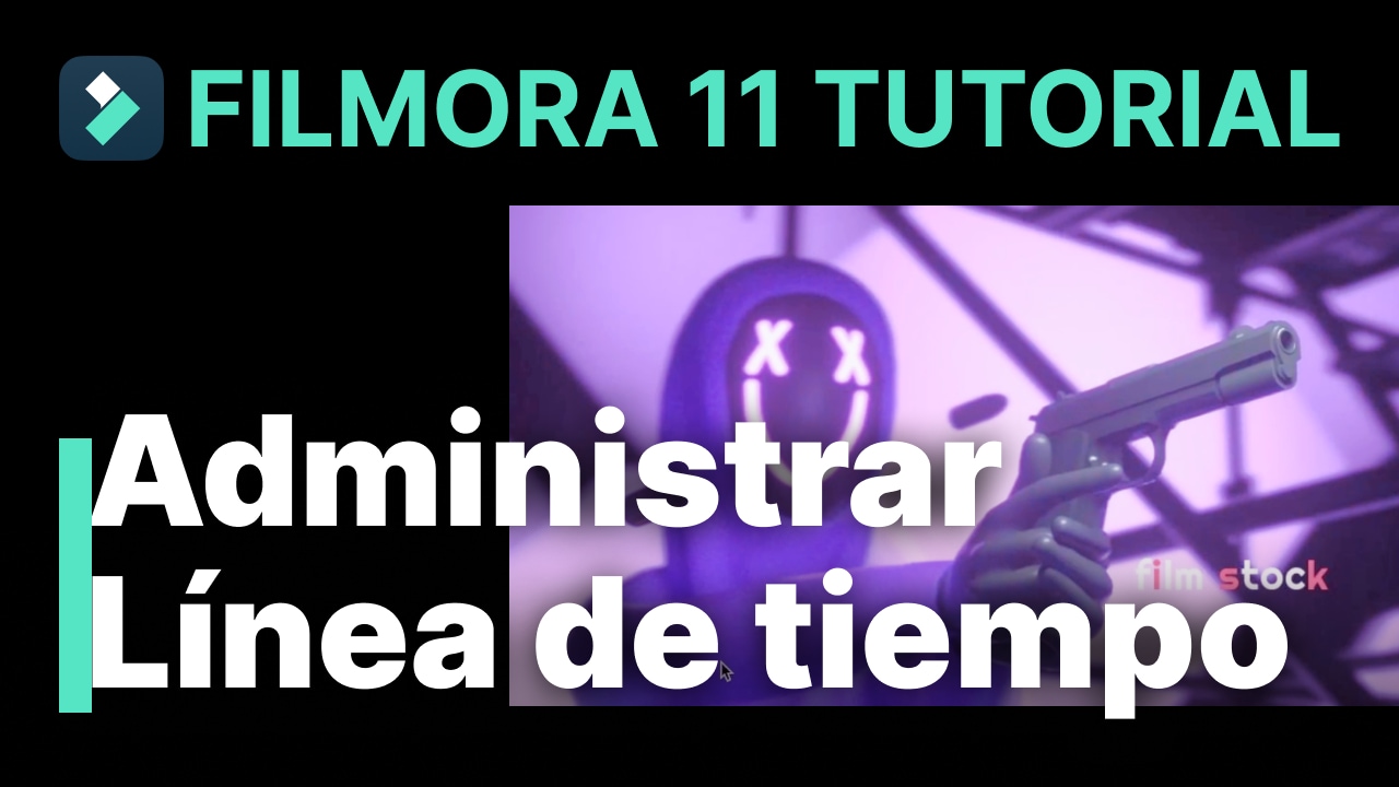 Administrar la línea de tiempo
