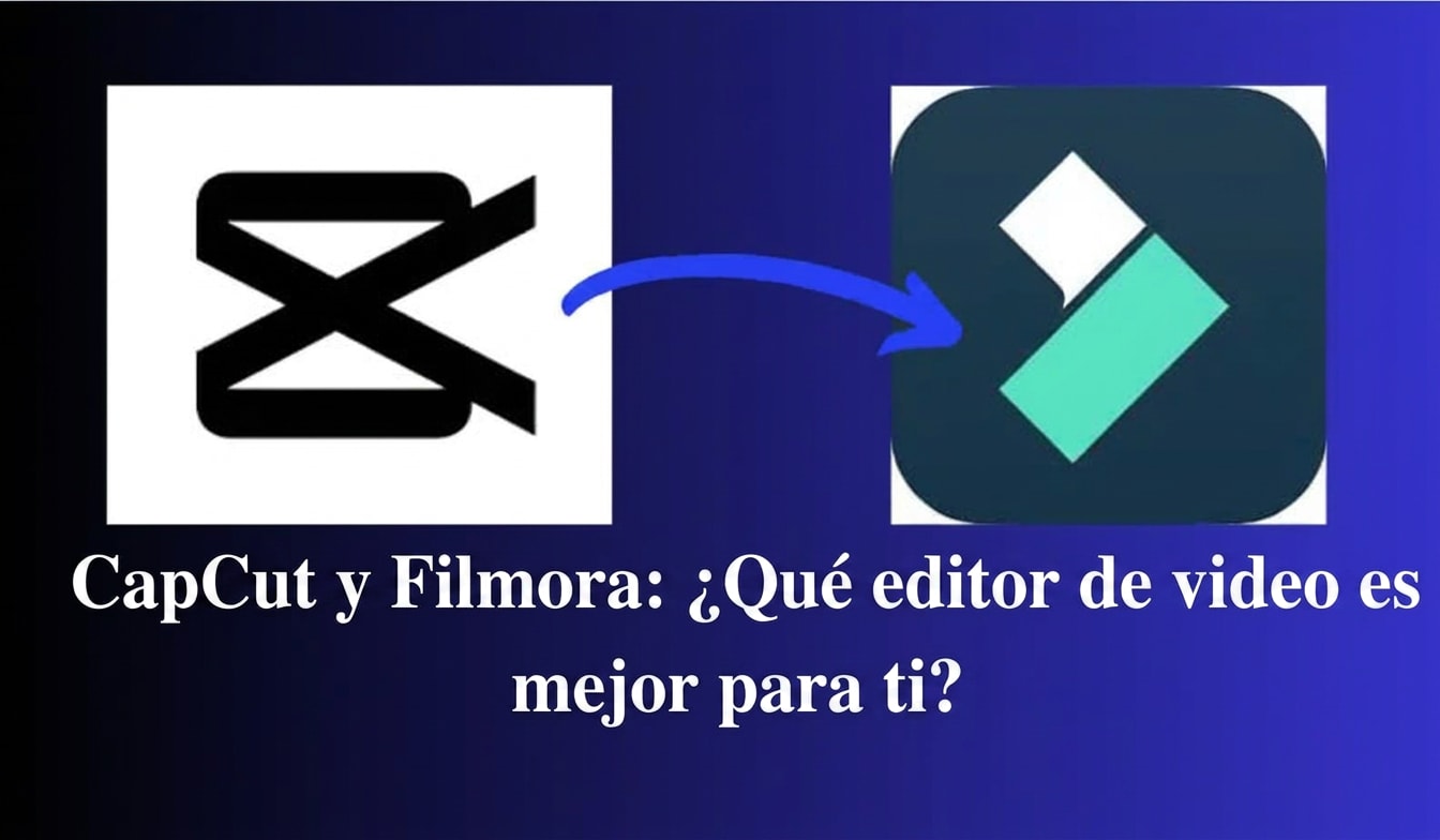 Comparativa visual entre CapCut y Filmora