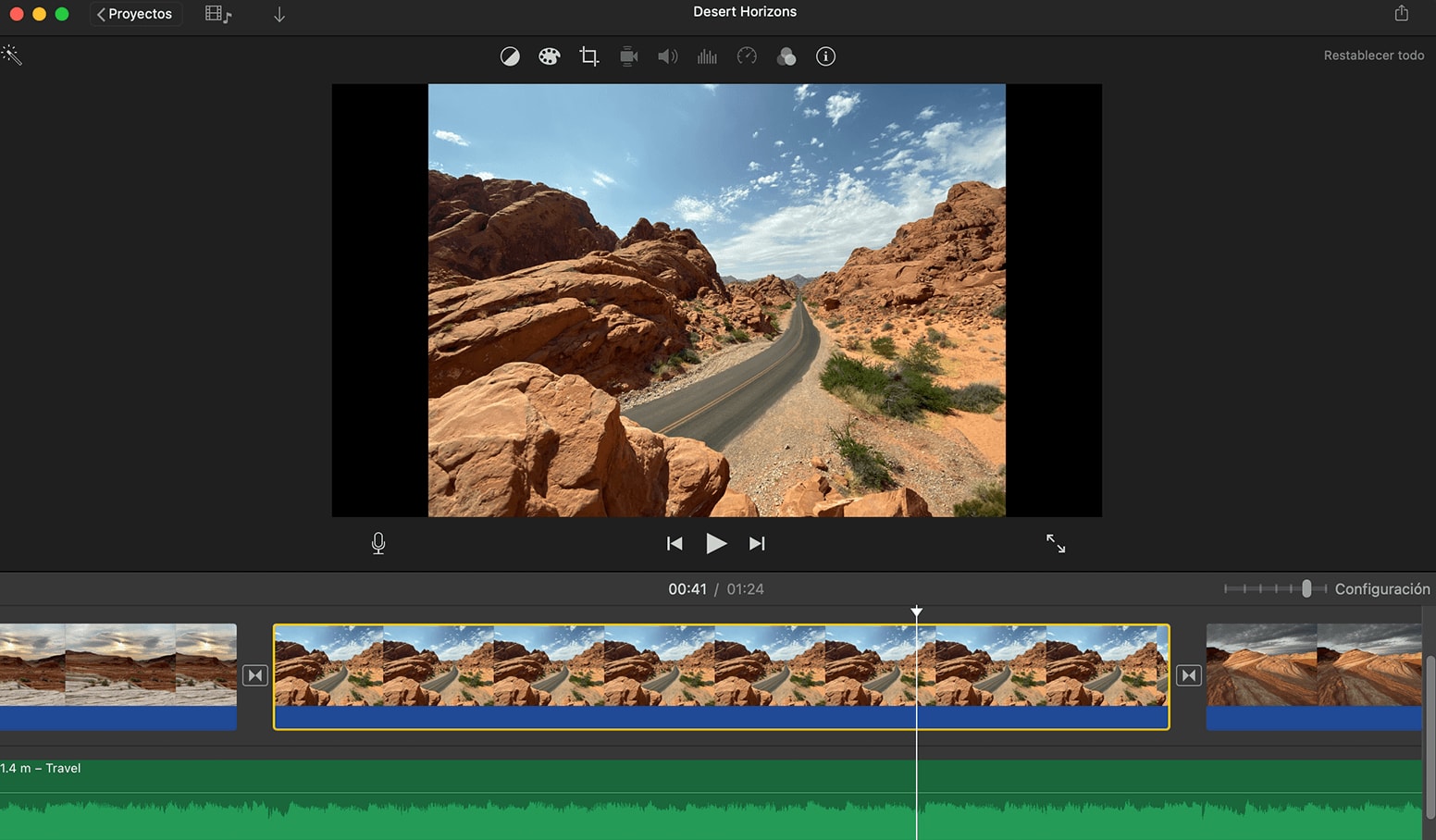 iMovie: editor de video gratis para Mac
