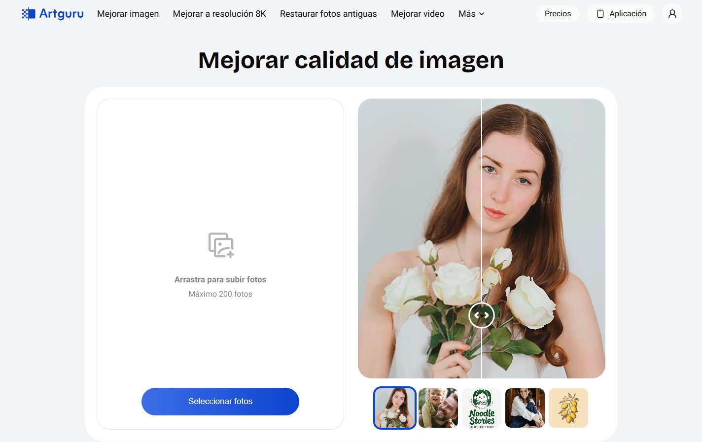 Artguru: mejora artística y procesamiento por lotes