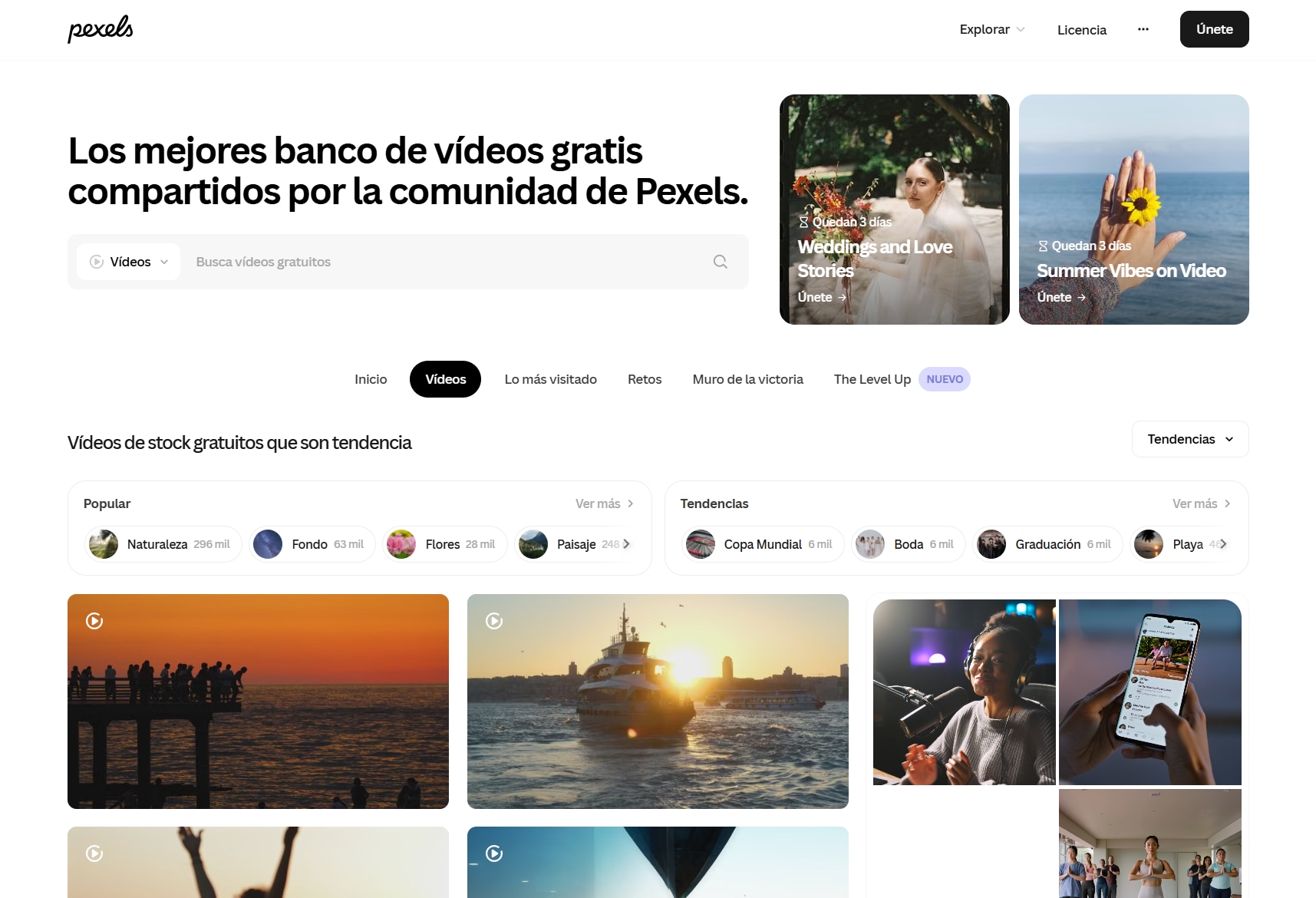 Pexels: una gran biblioteca para lifestyle y redes sociales