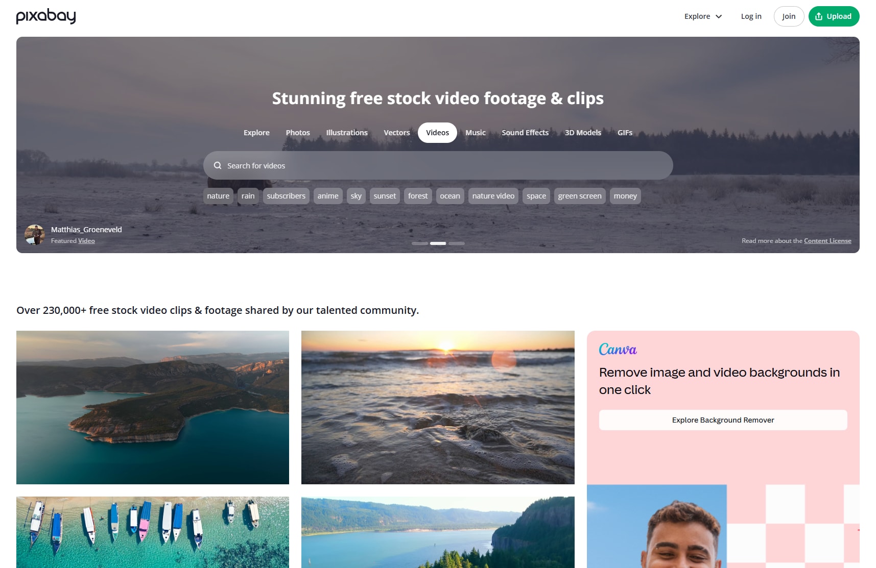 Pixabay: videos gratuitos con una licencia sencilla