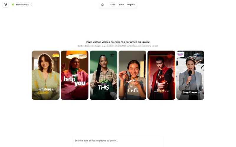 Cómo usar VEED para crear videos con IA a partir de texto