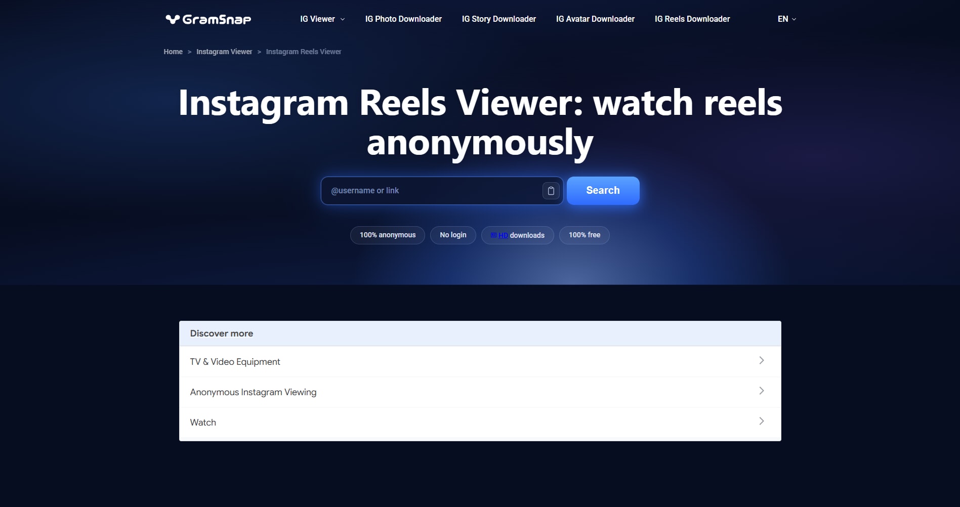 Cómo utilizar un Instagram Reels Viewer