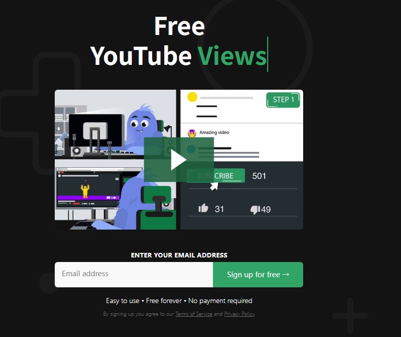 ytmonster-visitas gratis en Youtube