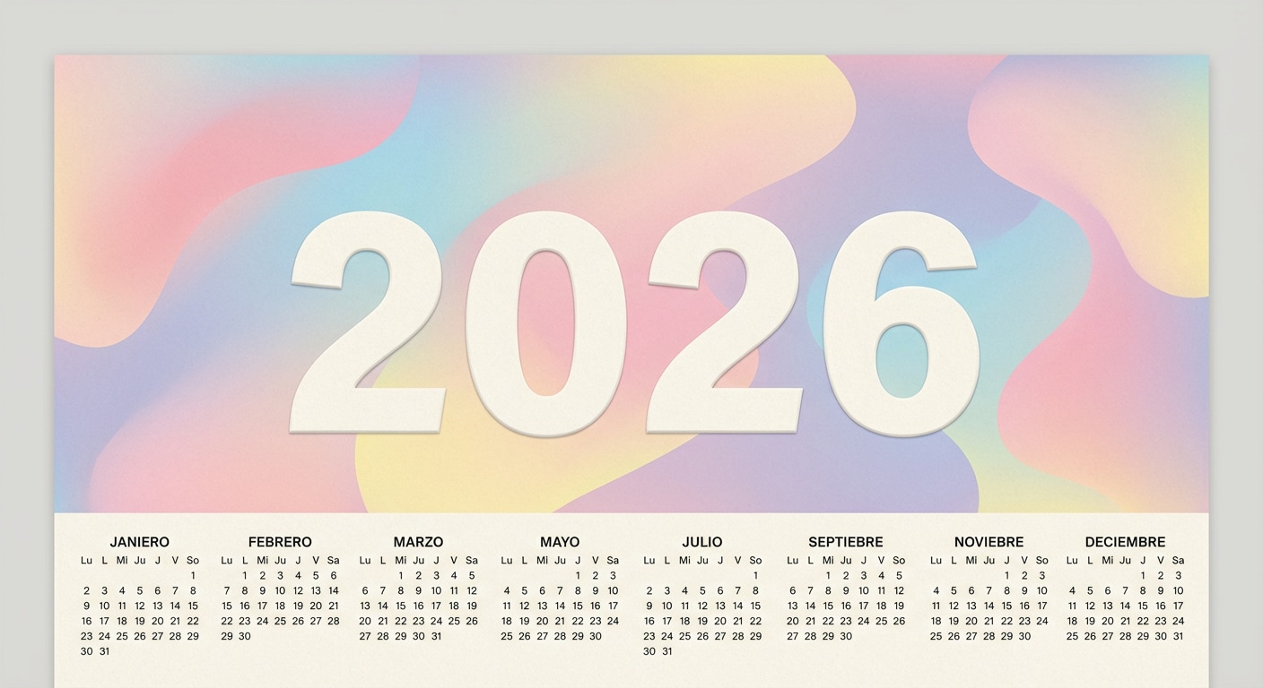 diseño de calendario 2026 con IA