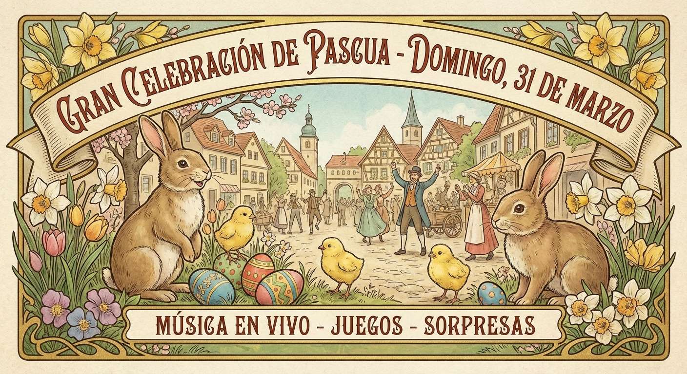 Añadir texto a un diseño de Pascua