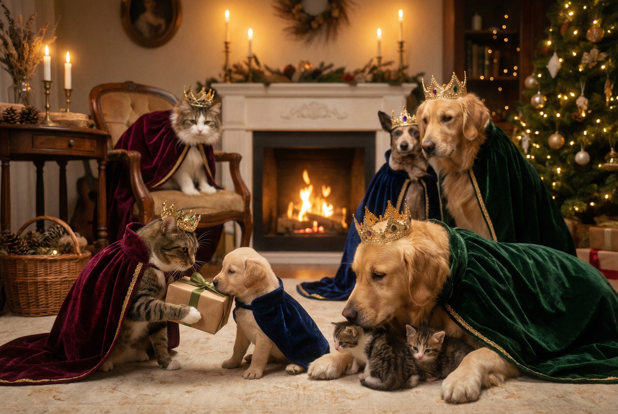 Personalización alto nivel mascotas Reyes Magos sin texto