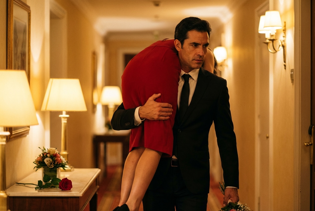 prompt de escena hiperrealista con cine casero en IA (nano banana pro)