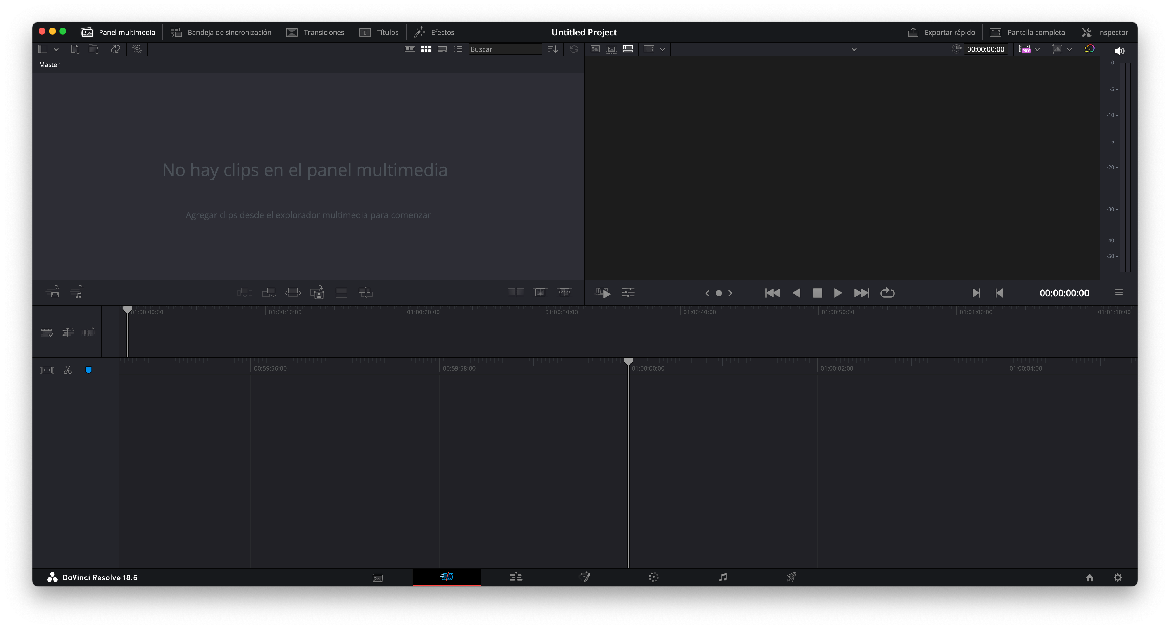 editor video mac DaVinci Resolve