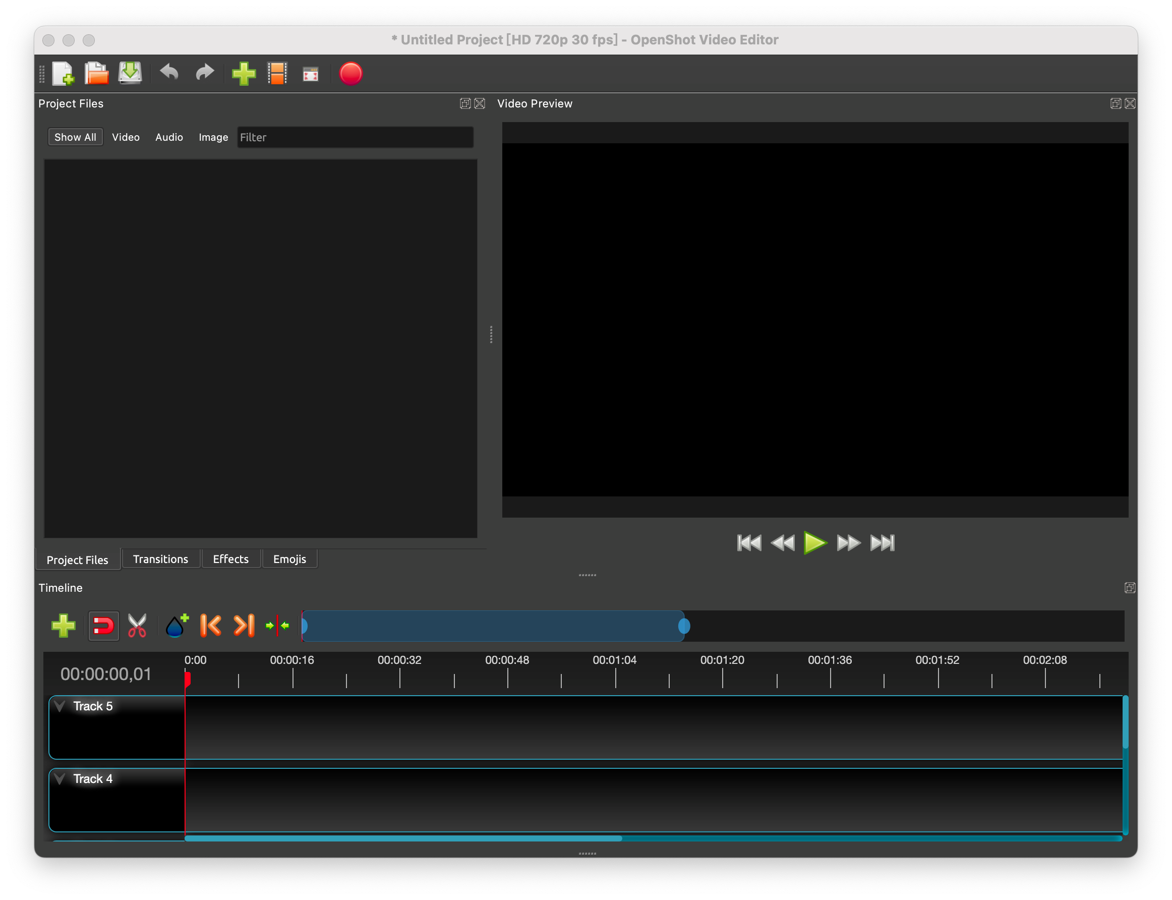 editor video mac OpenShot