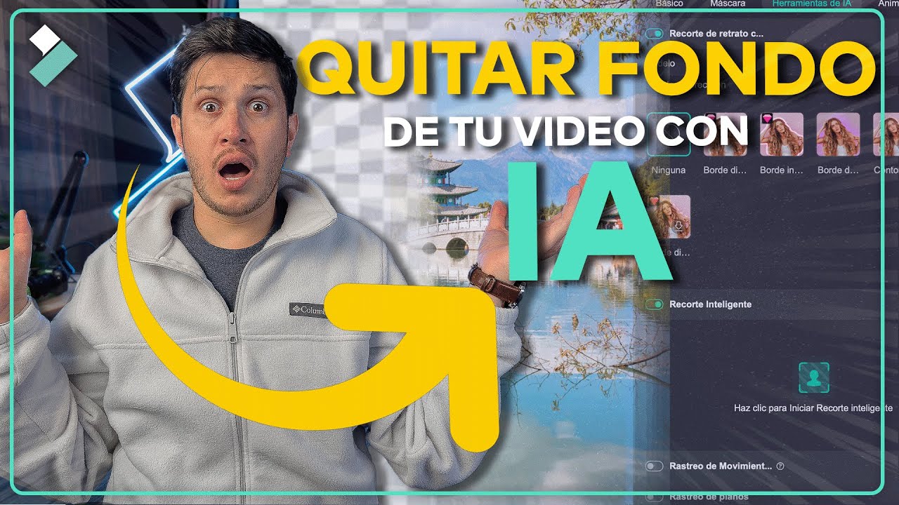 quitar fondo de video con IA