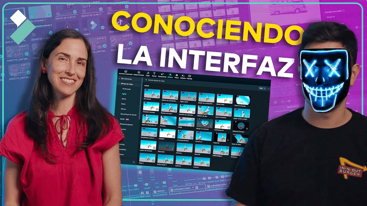 Explorando la interfaz de Filmora