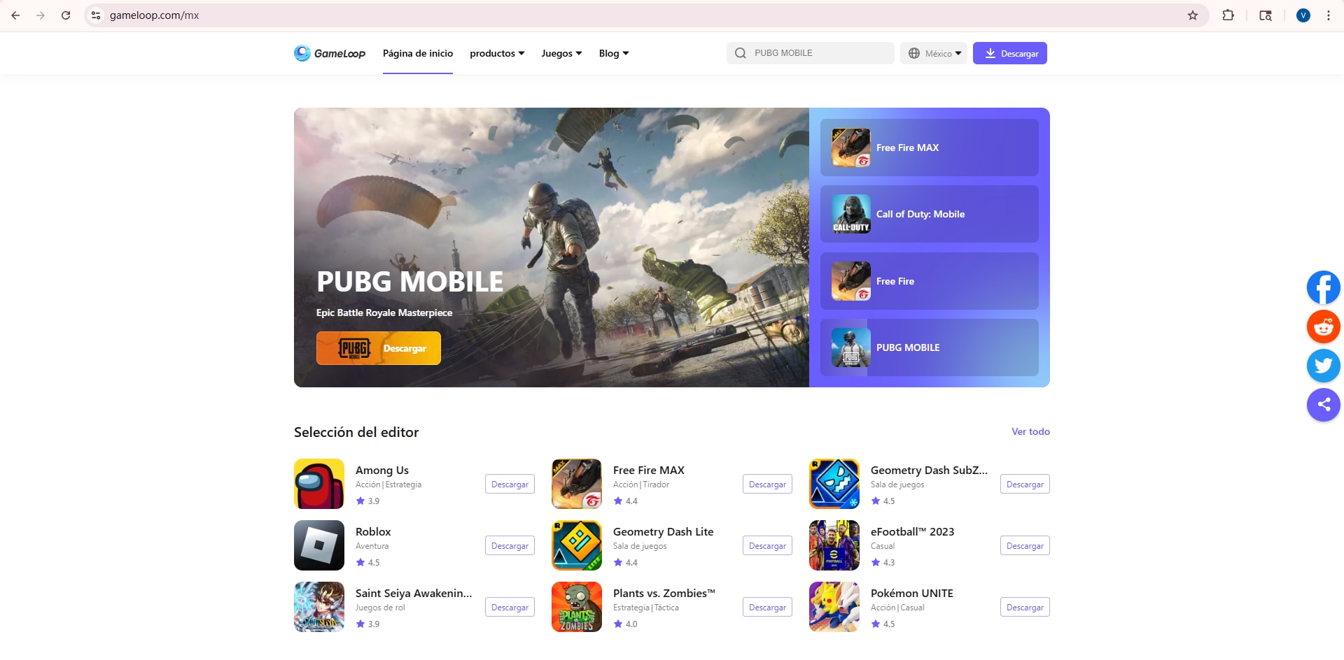 Instalación del emulador Game Loop en PC