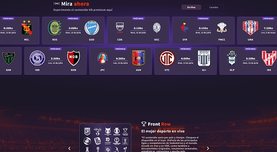 Fanatiz app para ver fútbol latinoamericano en vivo y Liga BetPlay