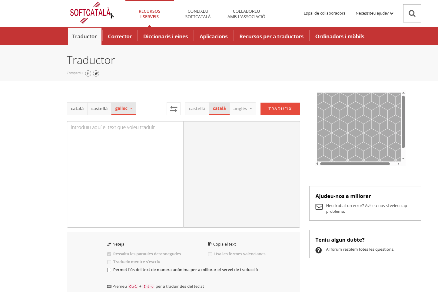 traducir al gallego