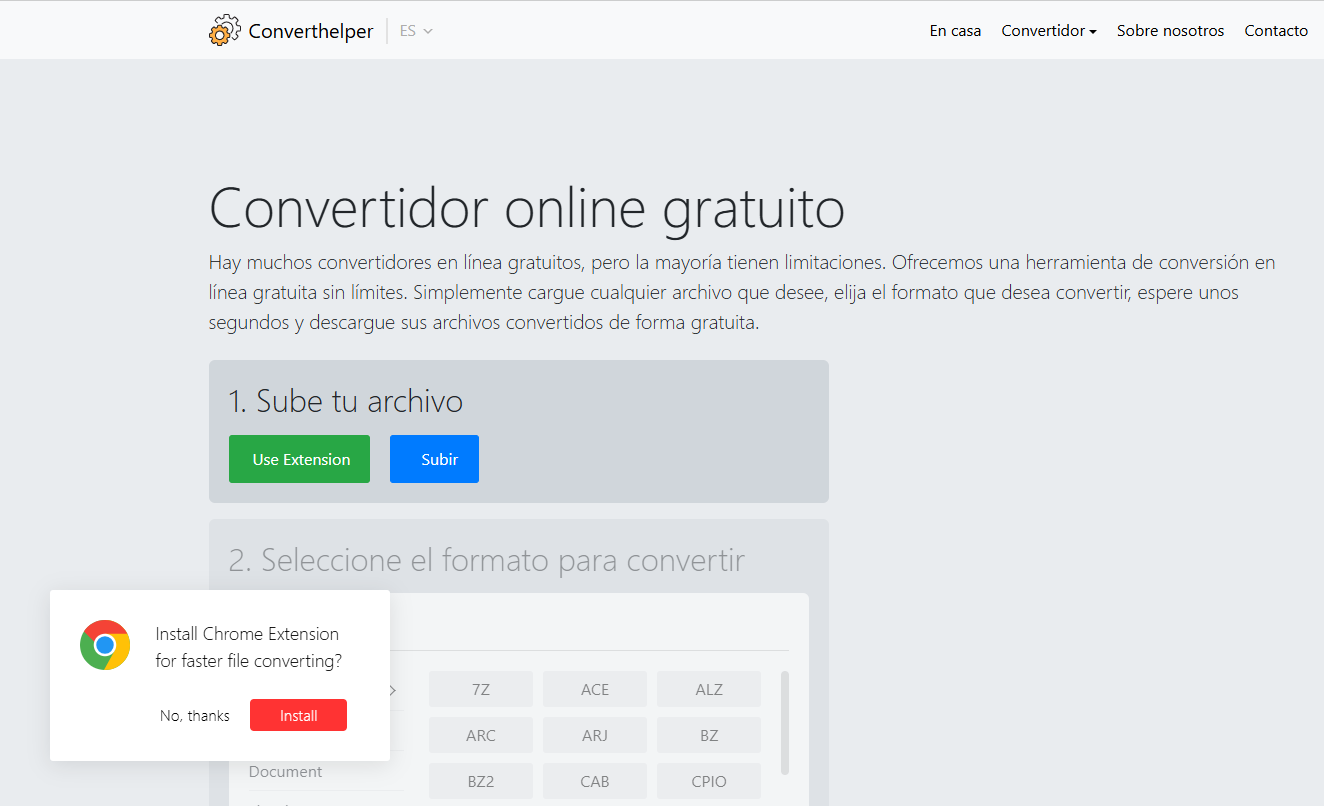 Convertir PDF a HWP con ConvertHelper
