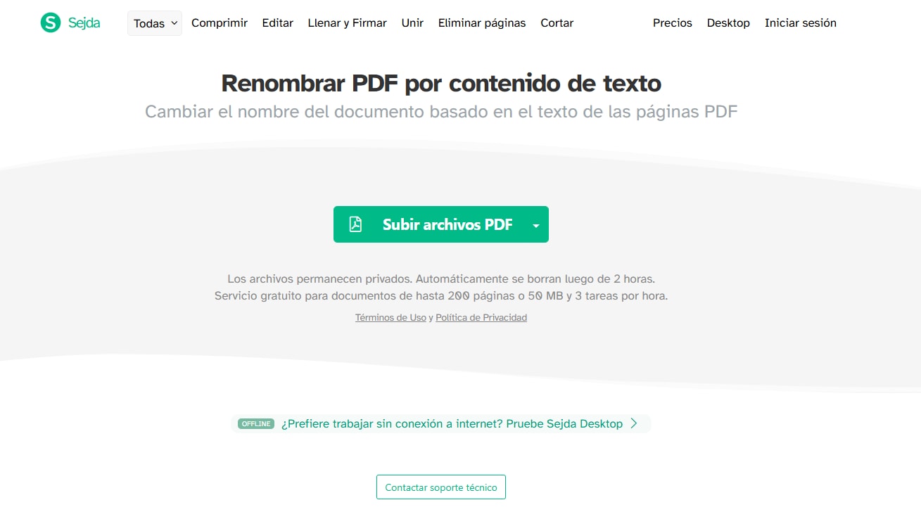 renombrar PDFs online