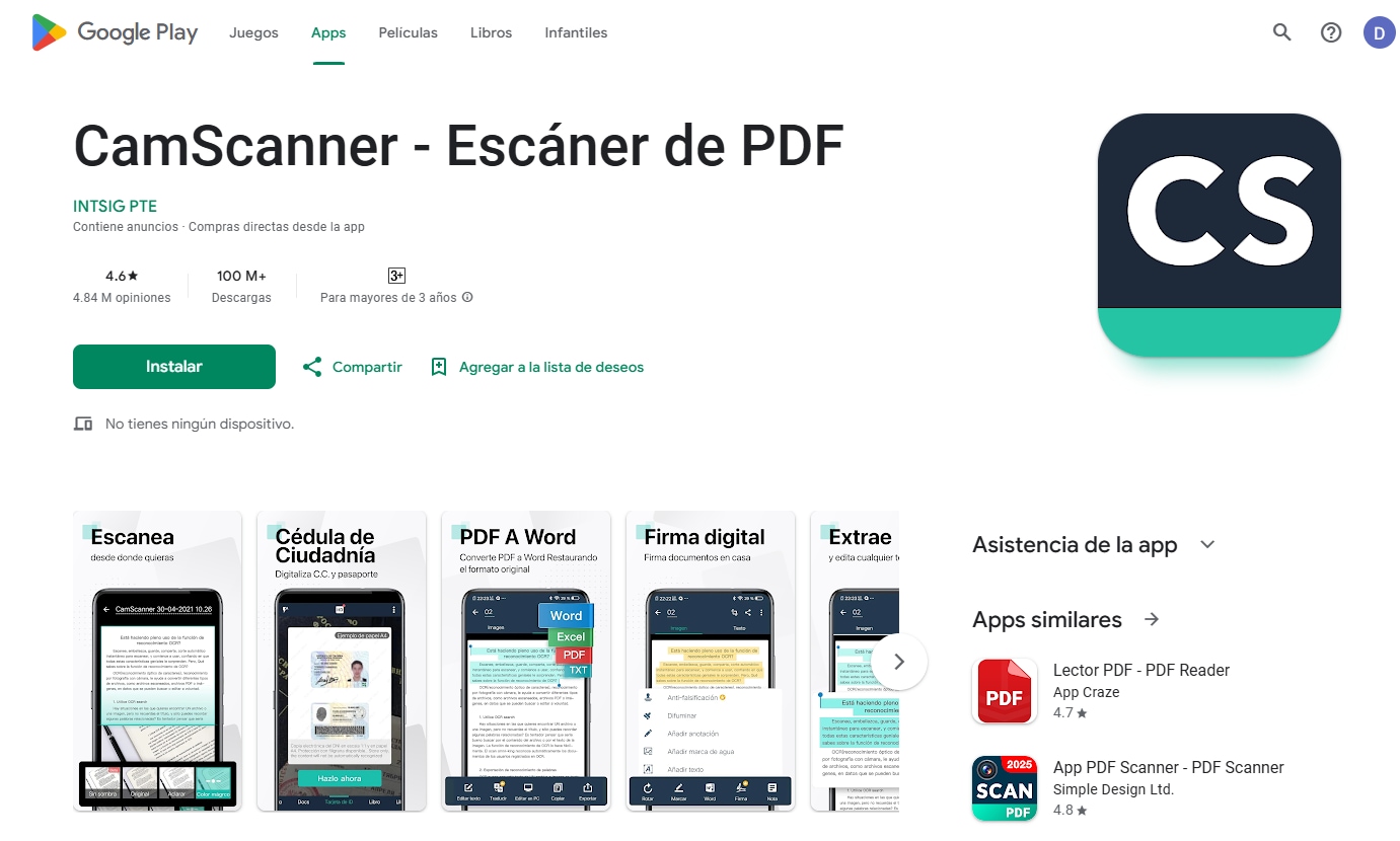 editores de PDF para Android gratuitos